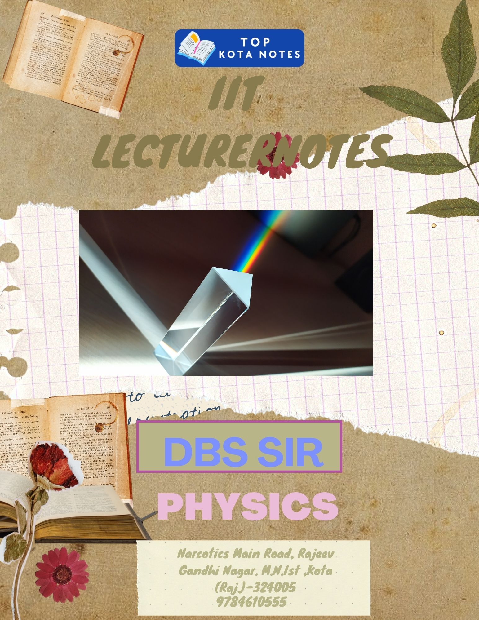 DBS SIR BEST PHY IIT HANDWRITTEN NOTES