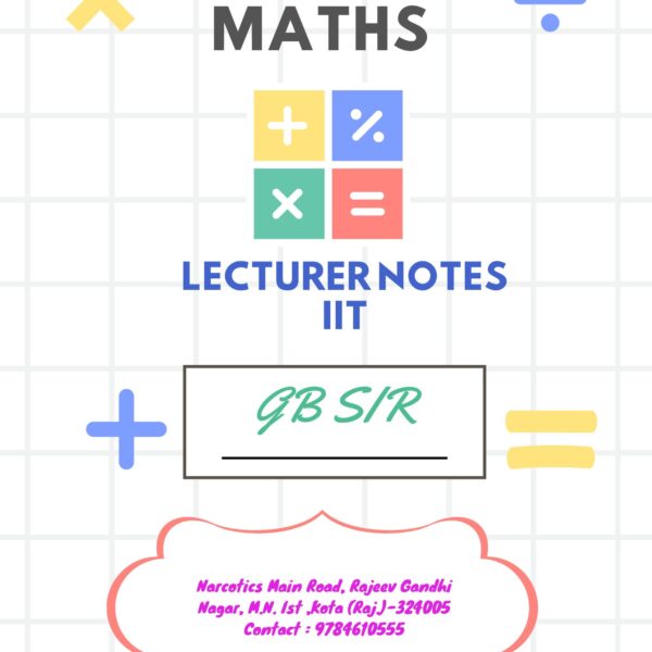 BEST MATH IIT HANDWRITTEN NOTES