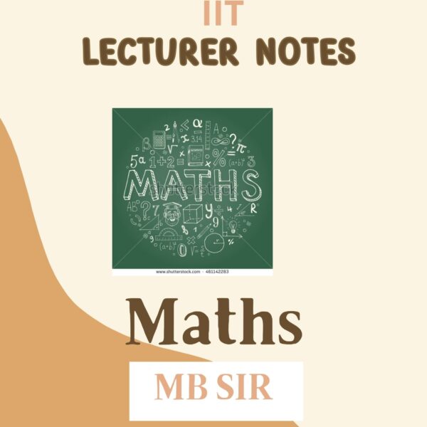 BEST MATH IIT HANDWRITTEN NOTES