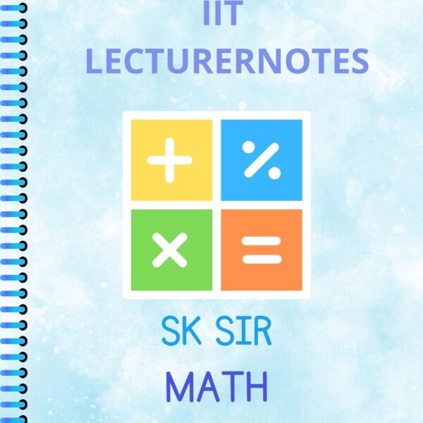 BEST MATH IIT HANDWRITTEN NOTES
