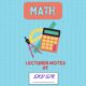BEST MATH IIT HANDWRITTEN NOTES