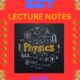 BEST PHYSICS IIT HANDWRITTEN NOTES