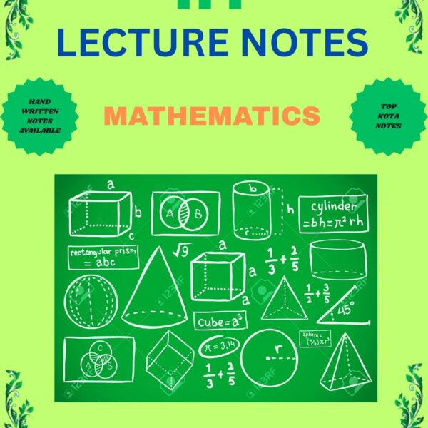 BEST IIT MATHEMATICS NOTES BY ATUL B SIR