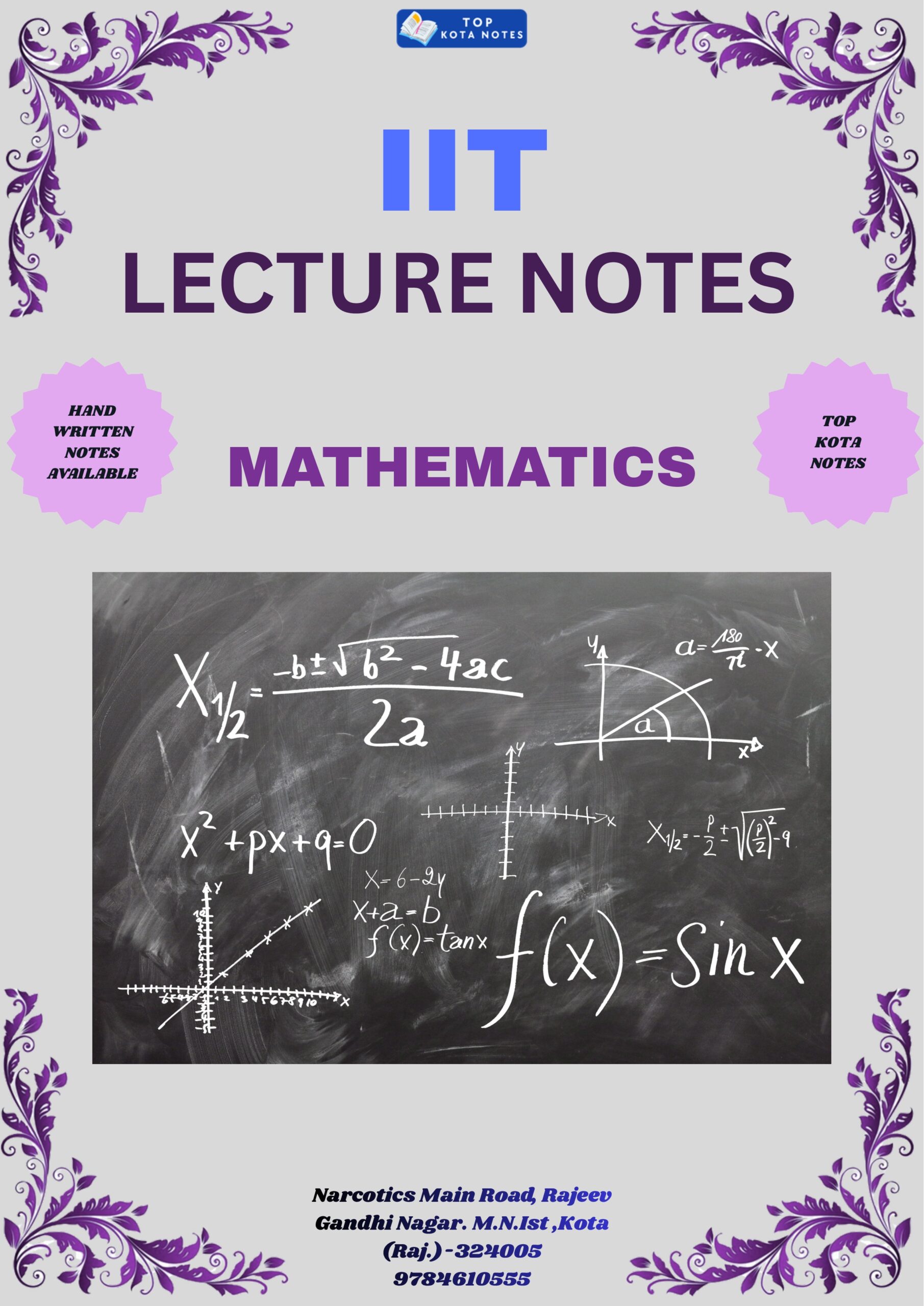 11 BEST IIT MATHES NOTES BUY TOPKOTANOTES.COM