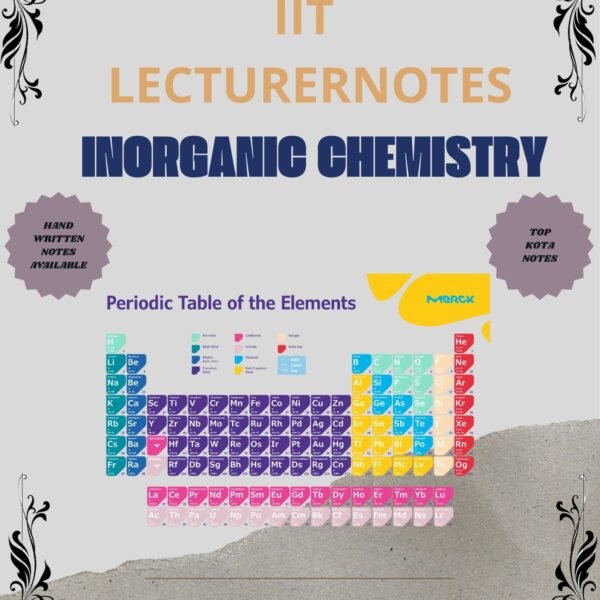 BEST IIT INORGANIC NOTES BY RY SIR